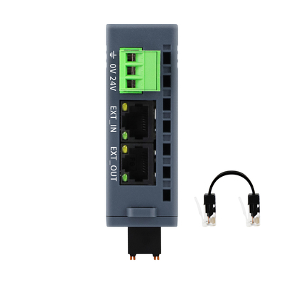 EtherCAT bus PLC IO Module Remote EtherCAT nối mở rộng 16DI+16DO Din-rail I/O Module
