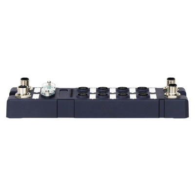Khí hiệu IP67 chống nước 8 cổng Gigabit Industrial Ethernet Switch Quản lý M12 Railway Ethernet Switch