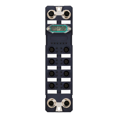 Khí hiệu IP67 chống nước 8 cổng Gigabit Industrial Ethernet Switch Quản lý M12 Railway Ethernet Switch