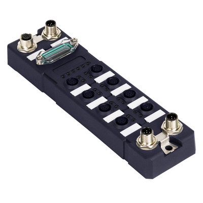 Khí hiệu IP67 chống nước 8 cổng Gigabit Industrial Ethernet Switch Quản lý M12 Railway Ethernet Switch
