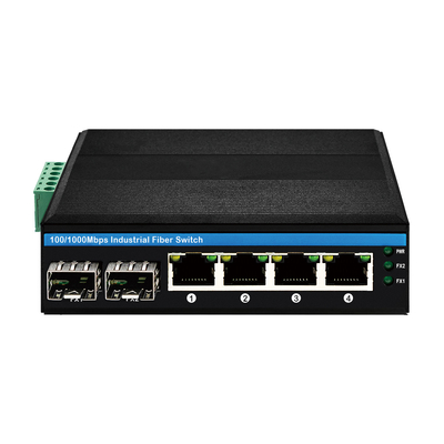 Olycom Solar PoE Switch 4 Port DIN Rail Gigabit DC24V không quản lý đầu vào
