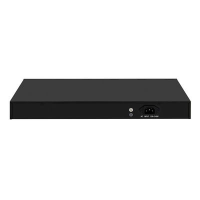 24 cổng 10G L3 Fiber Switch được quản lý với 8 Gigabit Combo SFP / RJ45 1U Rack 220V AC Input