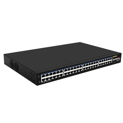 48 cổng Gigabit L3 quản lý chuyển đổi mạng với 10G fiber Uplinks dựa trên Realtek