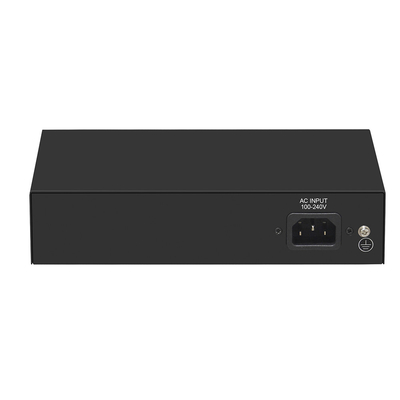 4 cổng Gigabit SFP Fiber PoE Switch Ngân sách 60W Với VLAN 250 mét mở rộng