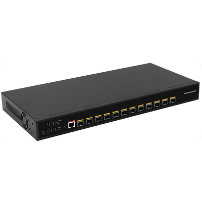 Công tắc được quản lý 10g L3 12 Cổng Port Full Ports Console Input có thể quản lý được