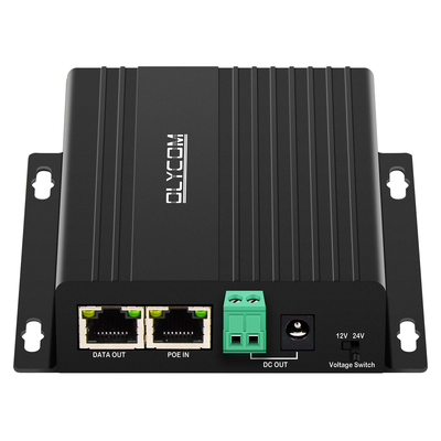 10/100/1000Mbps 12V 30W POE Splitter DC12V/24V đầu ra