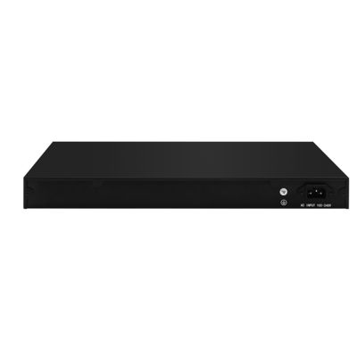 24 Cổng 2.5G Công tắc được quản lý PoE 10G Đường lên sợi quang L3 Lớp 400W Đầu vào AC ngân sách CE