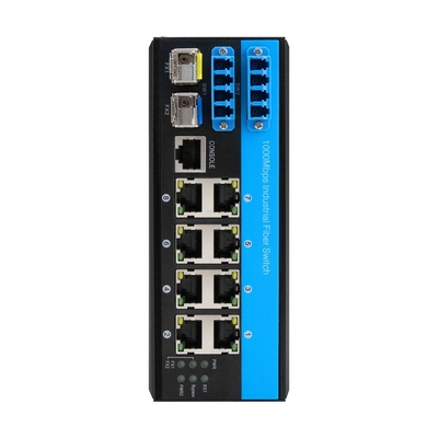 D2 * 2B Industrial Fiber Bypass Switch LC Connector SM MM Quá trình chuyển mạch quang học được quản lý