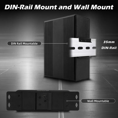 8 cổng Gigabit quản lý Poe Switch Industrial Ethernet Switch với 2SFP + 8 RJ45