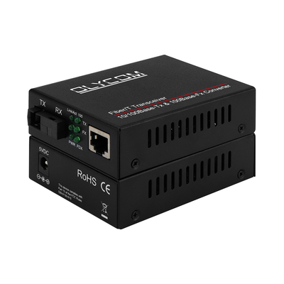 Fast Ethernet Fiber Optic Ethernet Converter 10/100M Single-Mode Bi-Directional Transceiver SC đến RJ45 20km