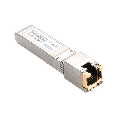 Bộ thu phát SFP+ RJ45 Đồng 10G 30m 10GBase-T cho Truyền dữ liệu Cat6a