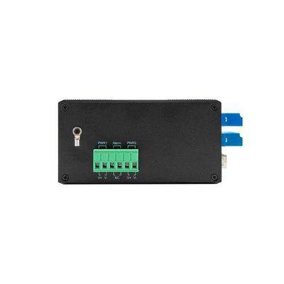 Bộ chuyển mạch Ethernet công nghiệp có quản lý với chức năng Bypass D2*2B Đầu nối SM LC Cấp bảo vệ IP40 cho bảo vệ đường truyền quang