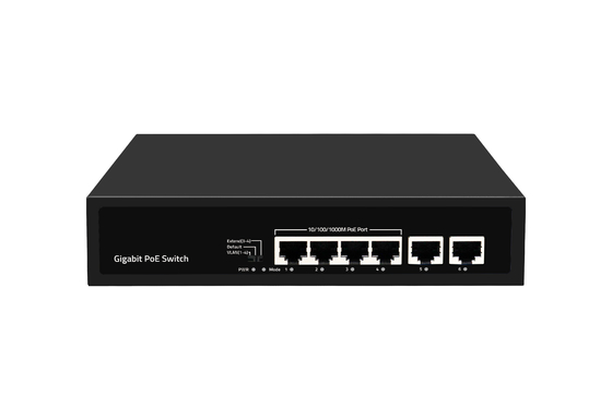 Giá nhà máy gigabit 4 cổng POE chuyển đổi 65W với POE Watchdog