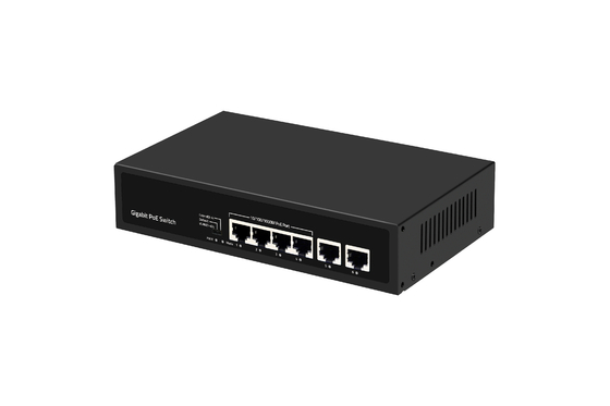 Giá nhà máy gigabit 4 cổng POE chuyển đổi 65W với POE Watchdog