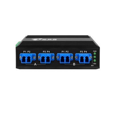 Bộ chuyển mạch bỏ qua sợi quang 2x2B với đầu nối LC/SC và loại sợi SM/MM để bảo vệ mạng quang
