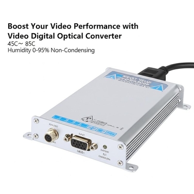 Tăng cường hiệu suất video của bạn với Bộ chuyển đổi quang kỹ thuật số video -45C～ 85C Độ ẩm 0-95% Không ngưng tụ