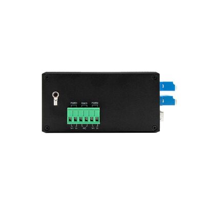 Industrial PoE Fiber Bypass Switch 4 Port L2 quản lý tốc độ dựa trên vỏ cứng DIN