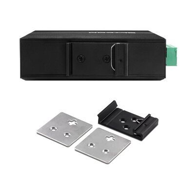 Bộ chuyển mạch biên công nghiệp 6 cổng 10/100Mbps SFP Fiber không quản lý gắn DIN CE