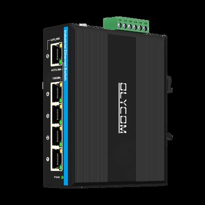 Bộ chuyển mạch PoE năng lượng mặt trời công nghiệp DC12-48V 240W Bộ chuyển mạch mạng được quản lý qua Web cho hệ thống Cctv