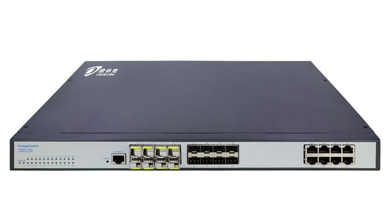 Chuyển mạch mạng lớp 2 được quản lý Gigabit 24 cổng WEB không quạt được hỗ trợ SNMP CE FCC