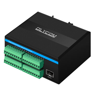 Bộ chuyển đổi sợi quang tiếp xúc khô 16 kênh DIN RAIL hai chiều cho báo động công nghiệp