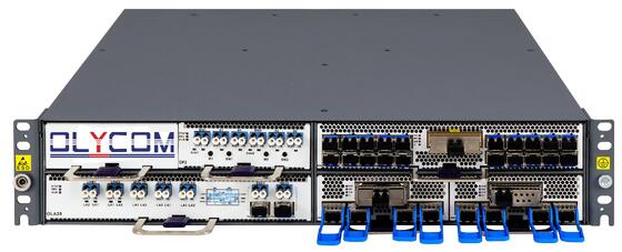 400G 800G DWDM DCI BOX Nền tảng truyền quang có thể xếp chồng AC / DC Input CE