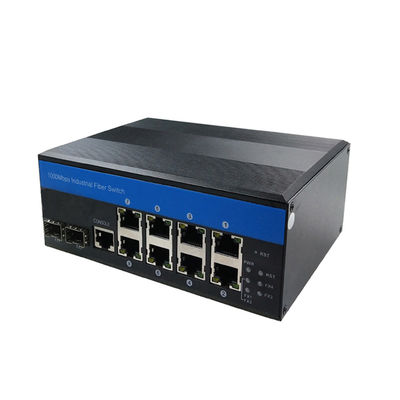Chuyển đổi mạng công nghiệp Gigabit Ethernet quản lý web 10 cổng IM-FS280GW