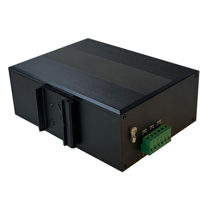 8 Port Industrial Managed PoE Switch 2.5G Fiber Din Rail 240W Hỗ trợ Quản lý PoE