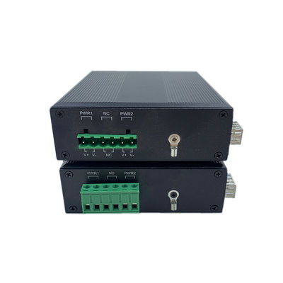 Chuyển đổi mạng công nghiệp 10/100m 1 Sfp 2 Rj45 Chuyển đổi mạng không quản lý IP40 DC 9-36V
