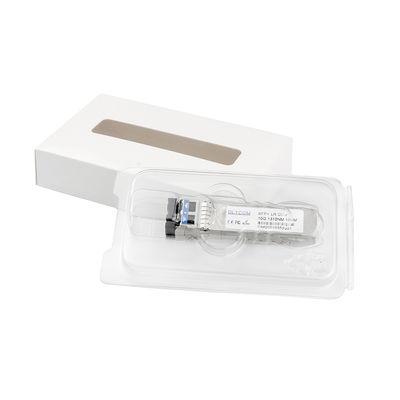Bộ thu phát SFP bằng đồng LR 10km 10g, Mô-đun sợi quang LC Sfp song công 1310nm cho bộ chuyển mạch