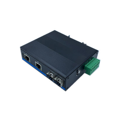 Chuyển POE không quản lý công nghiệp với 4 cổng và 2 khe cắm SFP cho hệ thống camera an ninh