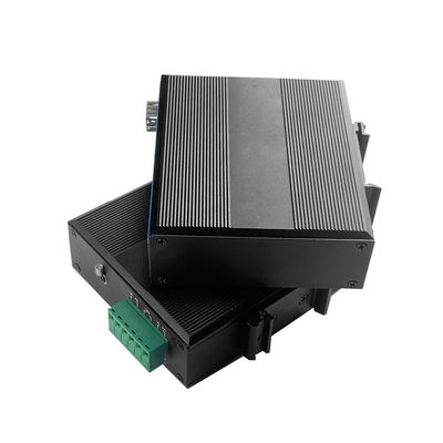 FCC SFP Fibre Industrial Ethernet Media Converter 10 / 100Mbps Truyền 40KM