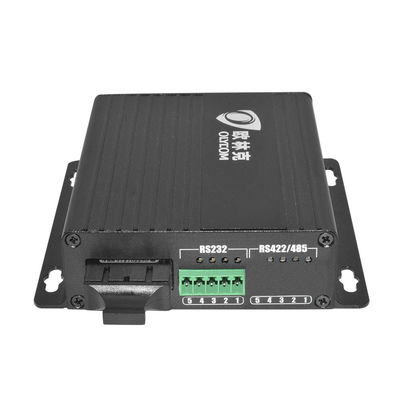 RS232 sang Fiber Optic Converter Serial Optical Converter Wall Mount DC12V đầu vào