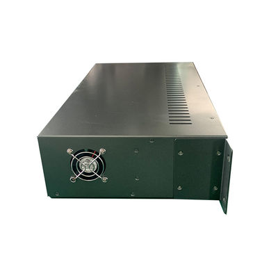 14 Slot Media Converter Rack Chassis 19 Inch 2U Dual AC220V Cho các máy chuyển đổi truyền thông sợi