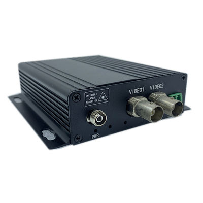 1080P BNC Video Optical Fiber Converter Với RS485 Dữ liệu FC Trên Multimode Fiber DC12V CE