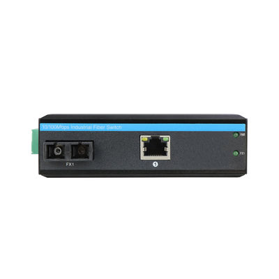 Bộ chuyển đổi phương tiện truyền thông Ethernet nhanh 6KV Tự động cảm biến Bộ chuyển đổi phương tiện truyền thông sợi Gigabit Ethernet