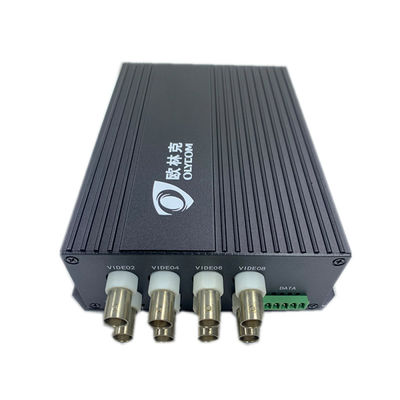 Bộ chuyển đổi quang học kỹ thuật số dữ liệu video RS422 cho máy ảnh PTZ AHD / HD Video DC12V