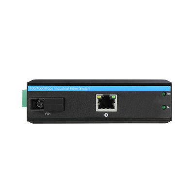 Bộ chuyển đổi phương tiện truyền thông Ethernet công nghiệp IEEE802.3af/At Rugged Network Unmanaged CE DC48V