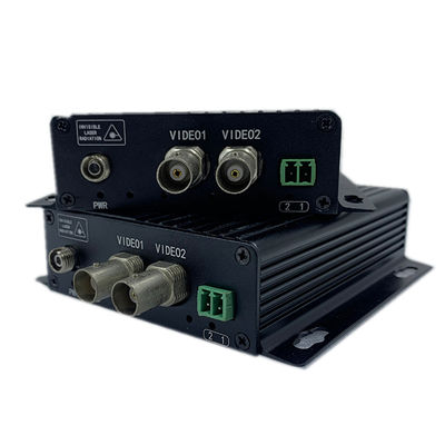 Bộ chuyển đổi quang học video tương tự RS485 RS422 Dữ liệu về mở rộng sợi SM MM
