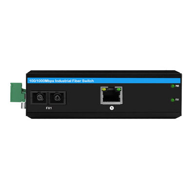 40KM Gigabit Ethernet Media Converter SC Sợi đơn chế độ không quản lý trường hợp cứng CE FCC