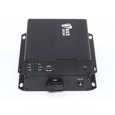 1080P HDMI DVI Extender Single Mode SC Port Simplex 12VDC CE FCC Loại máy tính để bàn