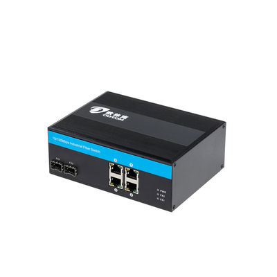 Công tắc POE không được quản lý công nghiệp 40Gbps Cổng sợi SFP 10 / 100Base Công tắc PoE công nghiệp
