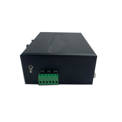 Công tắc POE không được quản lý công nghiệp 40Gbps Cổng sợi SFP 10 / 100Base Công tắc PoE công nghiệp