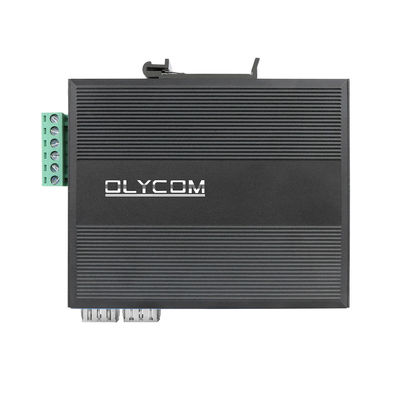 Chuyển POE không quản lý công nghiệp với 2 cổng SFP và 4 UTP để tuân thủ FCC và CE