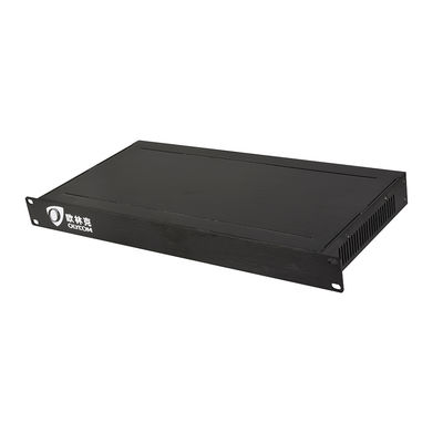 HD 1080P AHD CVI TVI Fiber Video Digital Optical Converter 16 cổng AC 220V đầu vào