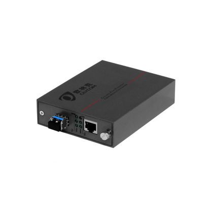 850nm PoE Media Converter Gigabit Fiber Optic Network Không quản lý SFP Cage