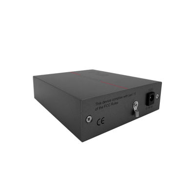 850nm Fiber Optic PoE Media Converter Gigabit Network Không quản lý SFP Cage