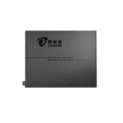 850nm Fiber Optic PoE Media Converter Gigabit Network Không quản lý SFP Cage