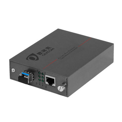 10/100M POE Fiber Optic Ethernet Media Converter LC Fiber SFP Megabit Không quản lý