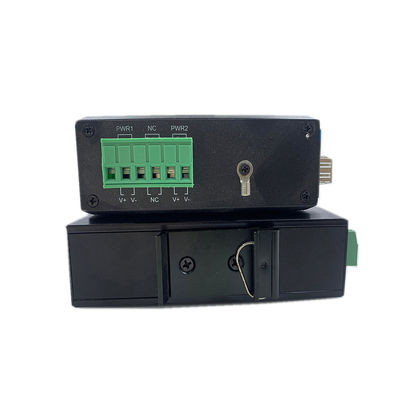 Bộ chuyển đổi phương tiện truyền thông PoE công nghiệp 15.4W 30W không quản lý Ethernet nhanh DIN Rail CE Mini Size